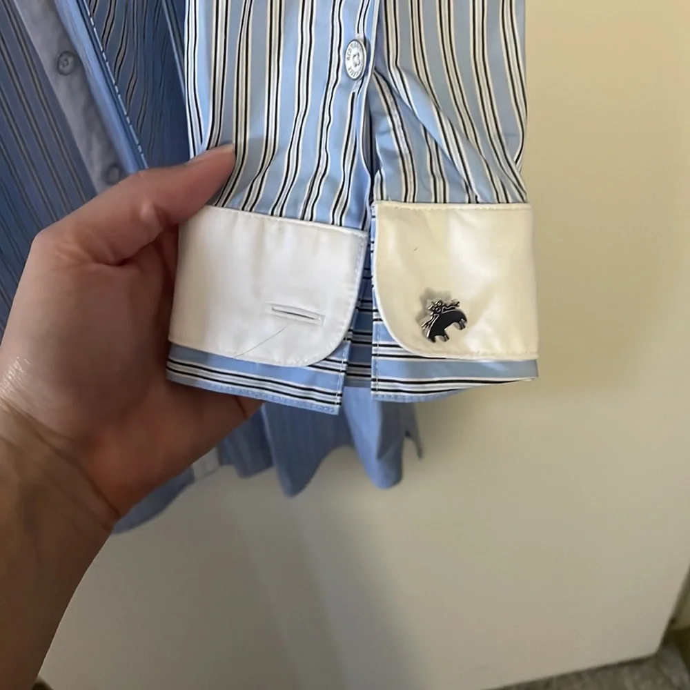 Brooks brothers striped shirt dress - Picture 6 of 7